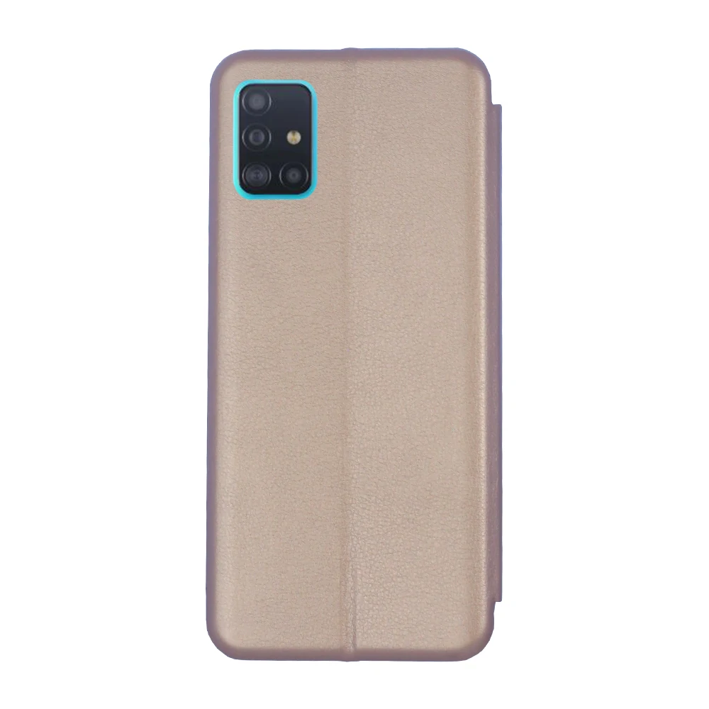 Husa Book OC Piele Ecologica pentru Samsung Galaxy A51  Roz thumb