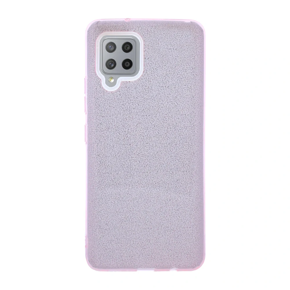 Husa Cover Fashion Glitter pentru Samsung Galaxy A42 5G Roz thumb