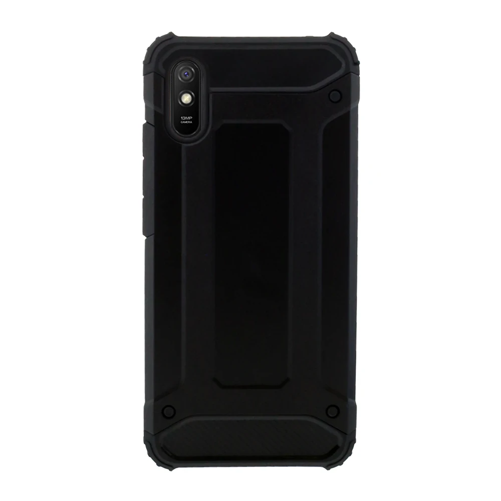 Husa Cover Silicon Carbon pentru Xiaomi Redmi 9A Negru thumb