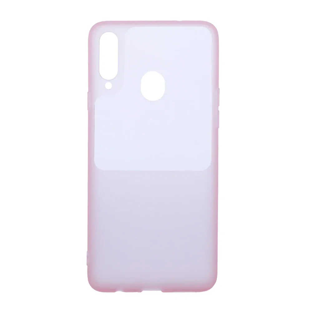 Husa Cover Silicon Tel Protect pentru Samsung Galaxy A20s Roz