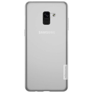 Husa Cover Silicon Slim Nillkin pentru Samsung Galaxy A8 2018 Transparent