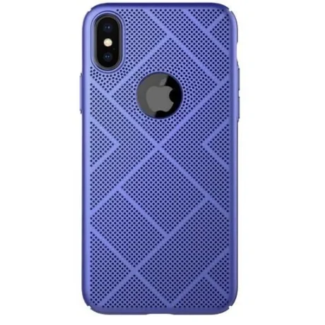 Husa Hard Air Nillkin pentru iPhone X Albastru