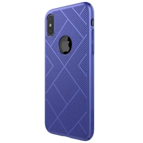 Husa Hard Air Nillkin pentru iPhone X Albastru