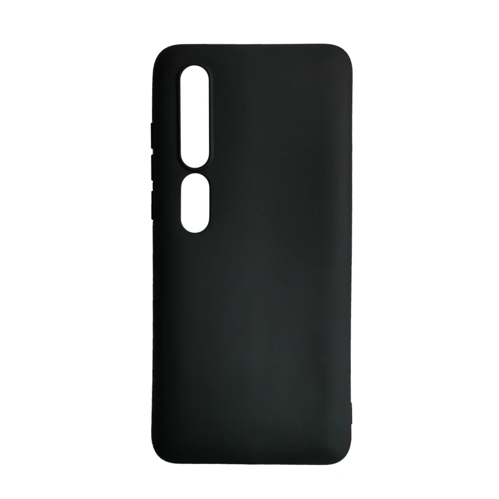 Husa Cover Senso Silicon Soft Mat Pentru Xiaomi Mi 10/Mi 10 Pro Negru thumb