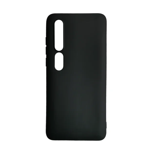 Husa Cover Senso Silicon Soft Mat Pentru Xiaomi Mi 10/Mi 10 Pro Negru