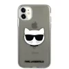 Husa Karl Lagerfeld Choupette Glitter pentru iPhone 11 Negru