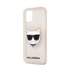 Husa Karl Lagerfeld Choupette Glitter pentru iPhone 12 Pro Max Auriu
