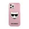 Husa Karl Lagerfeld Choupette Glitter pentru iPhone 12 Pro Max Roz