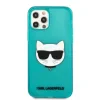 Husa Karl Lagerfeld Choupette Head pentru iPhone 12 Pro Max Albastru