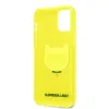 Husa Karl Lagerfeld Choupette Head pentru iPhone 12/iPhone 12 Pro Yellow