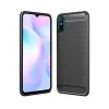 Husa Cover Silicon Carbon pentru Xiaomi Redmi 9A/9AT/9i Negru