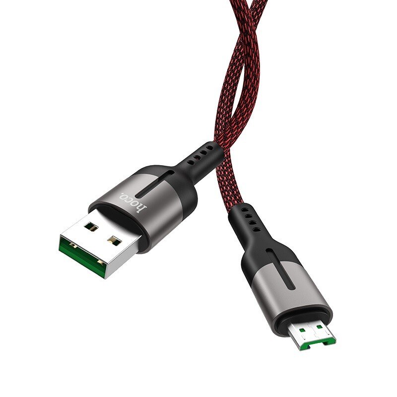 CABLU DATE MICRO USB 1.2M U68 NEGRU HOCO thumb