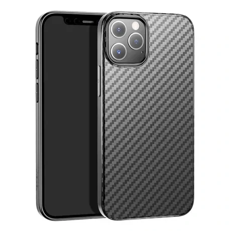 Husa Cover Hoco Delicate Shadow pentru Iphone 12 Pro Max Negru