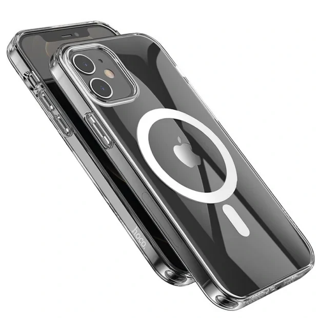 Husa Cover Hoco Magnetic pentru Iphone 12 Mini Transparent