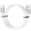 Cablu Date Hoco U91 USB to Type-C Magnetic 1.2m Alb