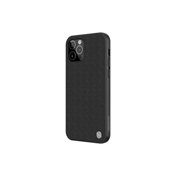 Husa Cover Nillkin Textured pentru iPhone 12 Pro Max Negru