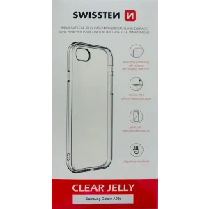 Husa Cover Swissten Silicon Jelly pentru Samsung Galaxy A02s Transparent