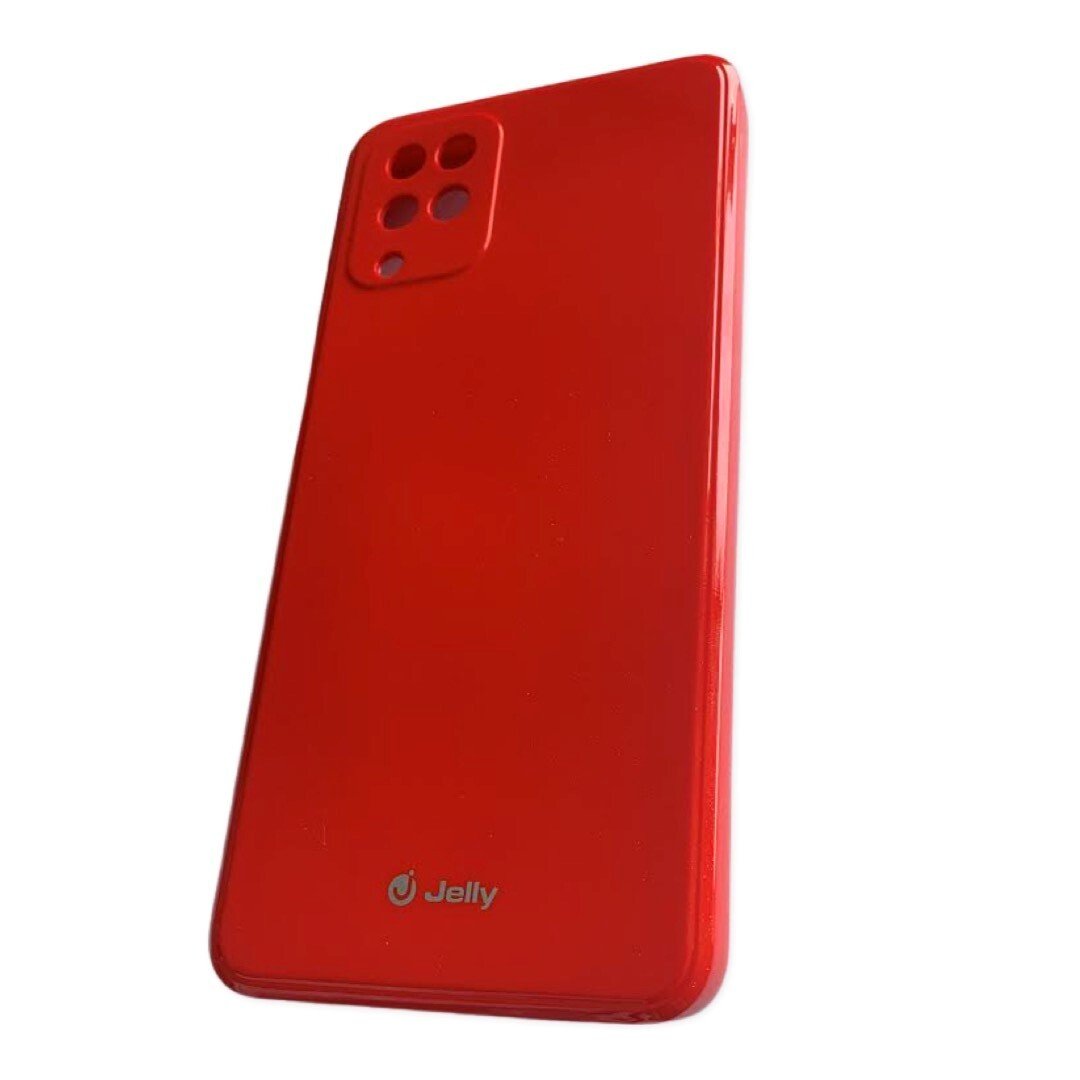 Husa Cover Mercury Silicon Jelly pentru Samsung Galaxy A12 Rosu thumb