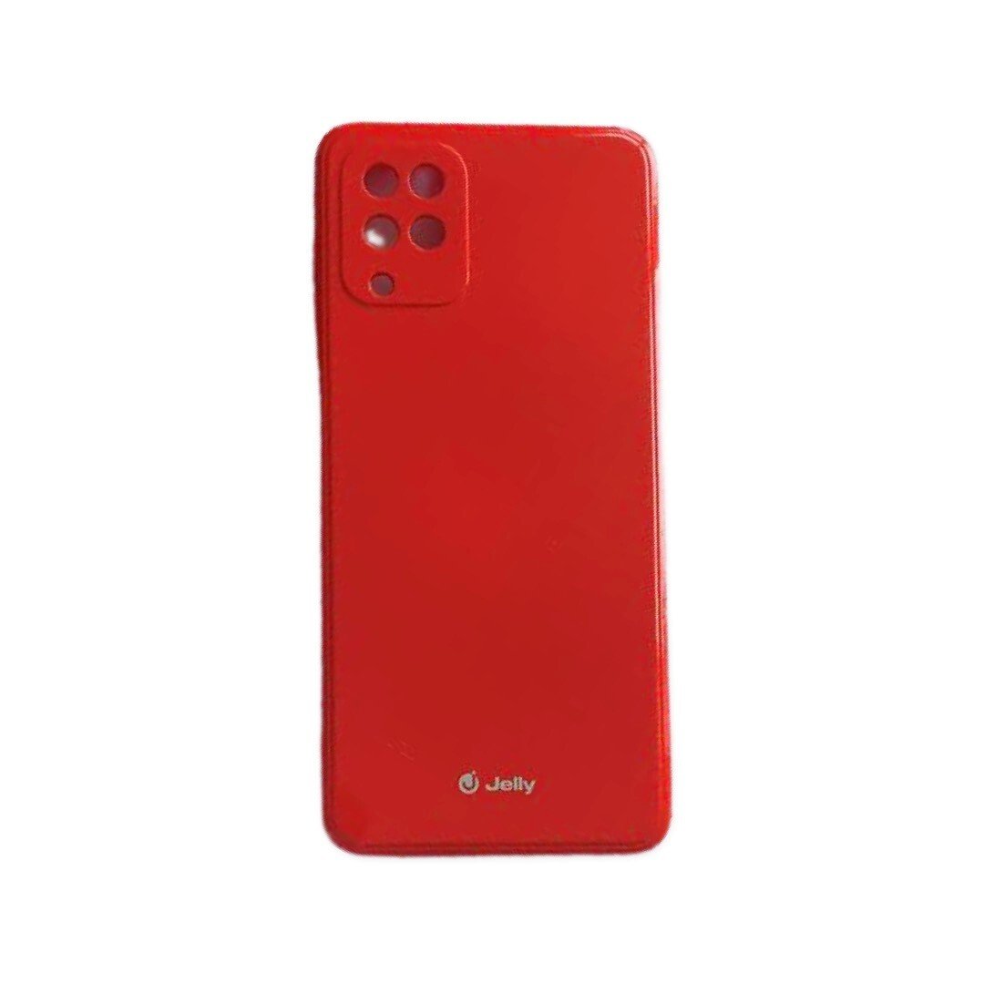 Husa Cover Mercury Silicon Jelly pentru Samsung Galaxy A12 Rosu thumb