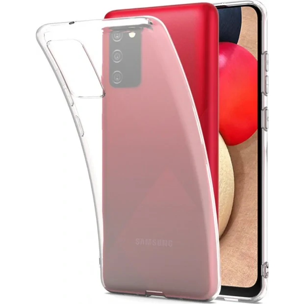 Husa Cover Silicon Slim pentru Samsung Galaxy A02s Bulk Transparent