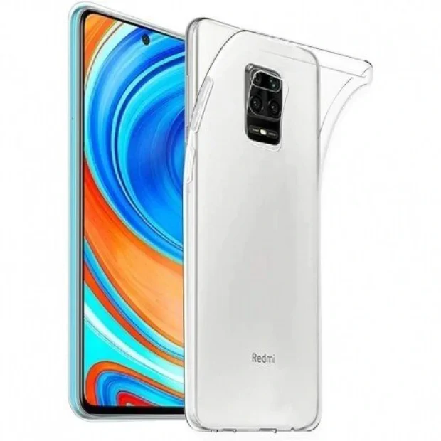 Husa Cover Silicon Slim pentru Xiaomi Redmi Note 9 Pro Max Transparenta