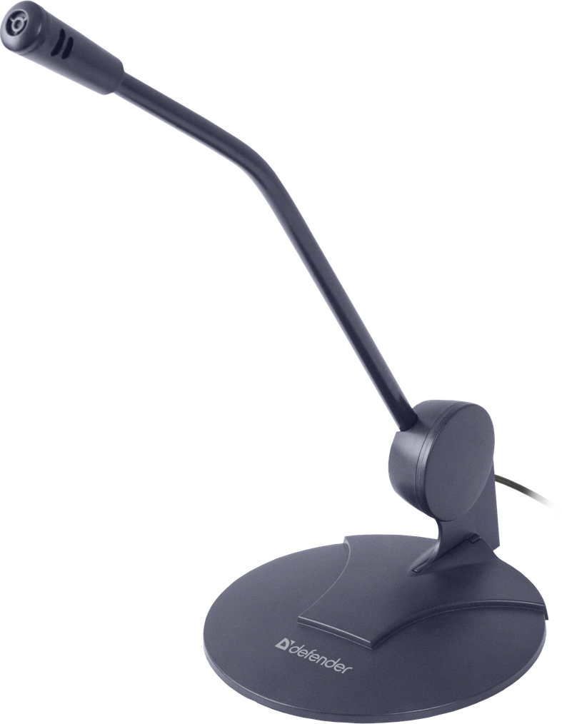 Microfon Defender MIC 117 cablu 1.8 m Negru thumb