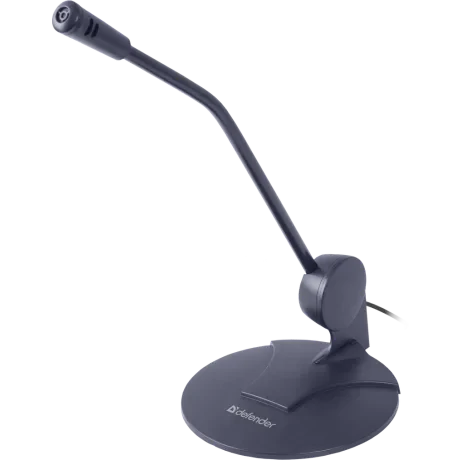 Microfon Defender MIC 117 cablu 1.8 m Negru