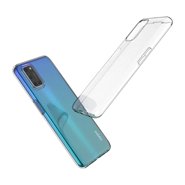 Husa Cover Silicon Slim pentru Oppo A72  Transparenta