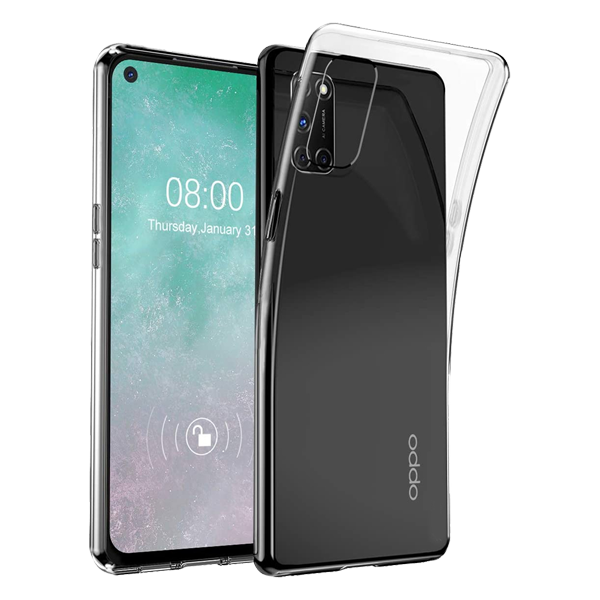 Husa Cover Silicon Slim pentru Oppo A72  Transparenta thumb