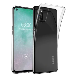 Husa Cover Silicon Slim pentru Oppo A72  Transparenta