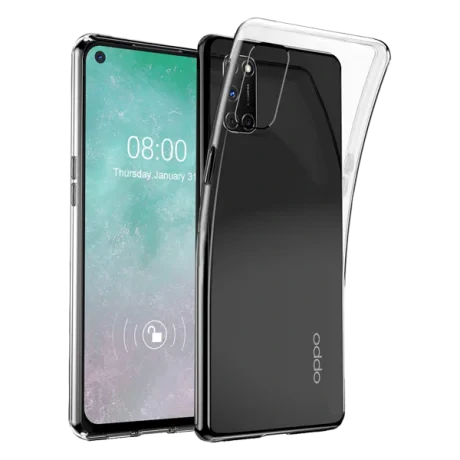 Husa Cover Silicon Slim pentru Oppo A72  Transparenta