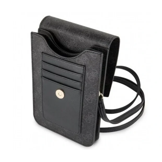 Geanta Guess 4G Wallet Universal Case GUWBSQGBK Black