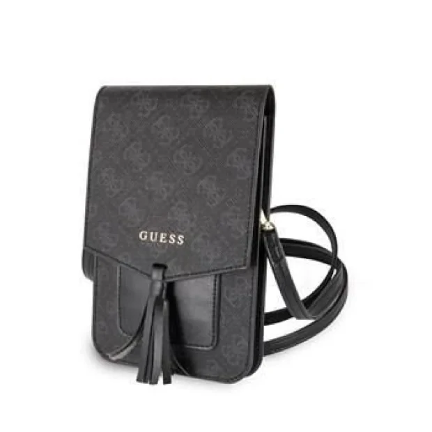 Geanta Guess 4G Wallet Universal Case GUWBSQGBK Black