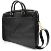 Geanta Laptop Guess PU Saffiano Vintage Script 15/16 Black