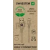 Cablu Date Swissten Arcade USB to Type-C 1.2 Alb (Ambalaj Eco)