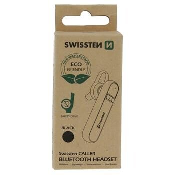 Casca Bluetooth Swissten Caller BT 5.0 Negru (Ambalaj Eco) thumb