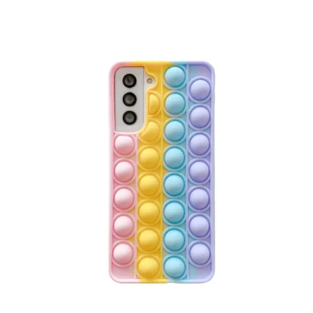 Husa Cover Pop It pentru Samsung Galaxy S21 Multicolor thumb