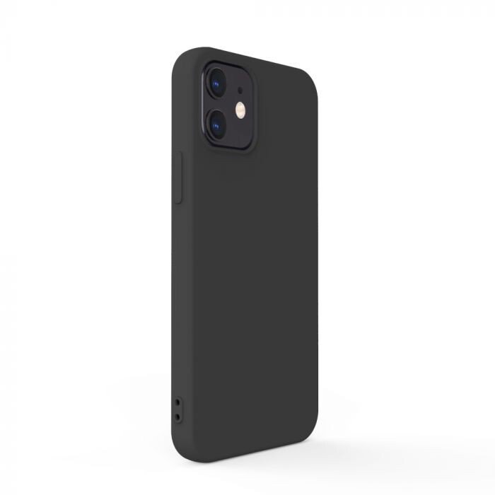 Husa Cover Silicon Slim Mat pentru iPhone 13 mini Negru thumb