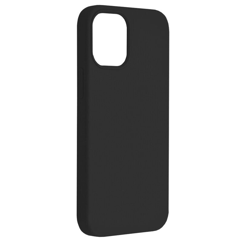 Husa Cover Silicon Slim Mat pentru iPhone 13 mini Negru thumb