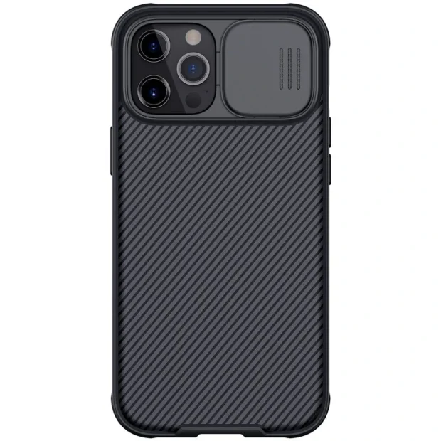 Husa Cover Nillkin CamShield Pro Hard pentru IPhone 12 Pro Max Negru