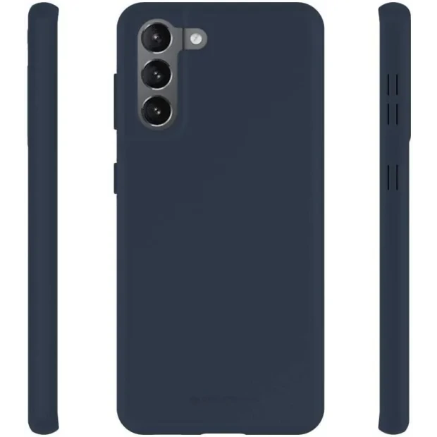 Husa Cover Mercury Silicon Jellysoft pentru Samsung Galaxy S21 Albastru