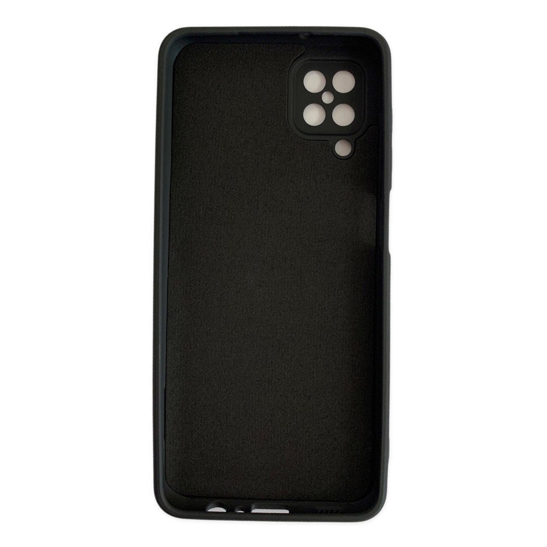 Husa Cover Silicon Finger Grip pentru Samsung A12/M12 Negru thumb