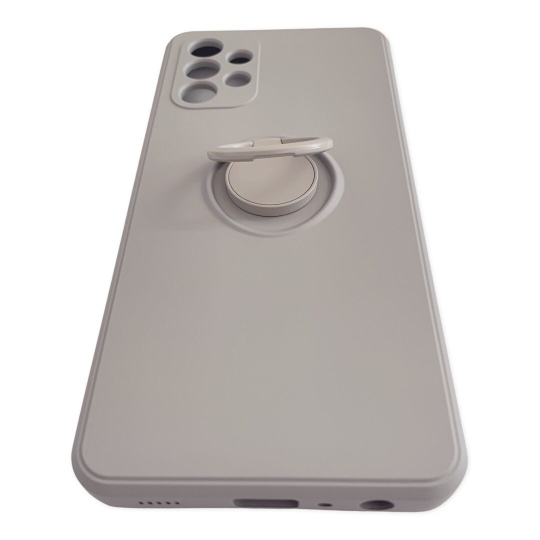 Husa Cover Silicon Finger Grip pentru Samsung A32 Gri thumb