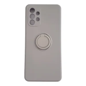 Husa Cover Silicon Finger Grip pentru Samsung A52/A52 5G Gri