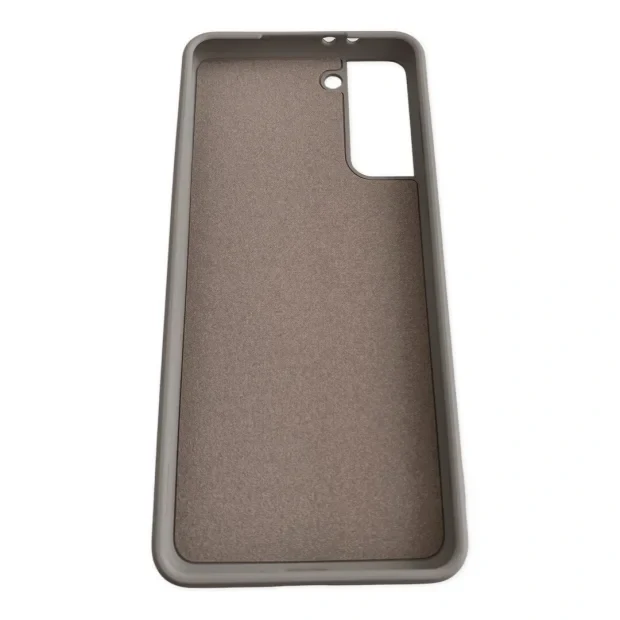 Husa Cover Silicon Finger Grip pentru Samsung S21 Plus Gri