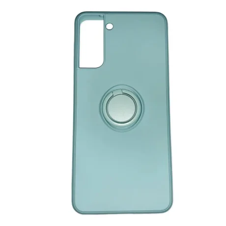 Husa Cover Silicon Finger Grip pentru Samsung S21 Plus Verde