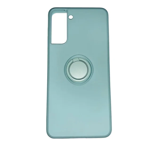 Husa Cover Silicon Finger Grip pentru Samsung S21 Plus Verde