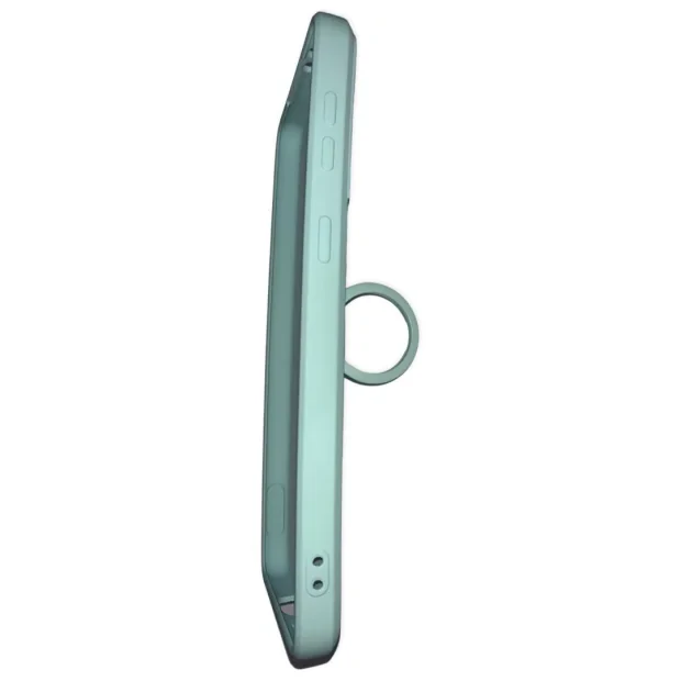 Husa Cover Silicon Finger Grip pentru Samsung S21 Plus Verde