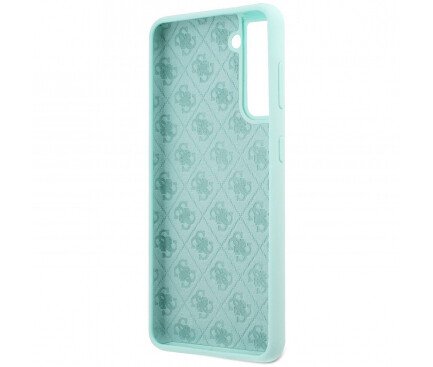 Husa Cover Guess Silicone Metal Logo pentru Samsung Galaxy S21 Plus GUHCS2MLSLMGLB Mint thumb