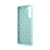 Husa Cover Guess Silicone Metal Logo pentru Samsung Galaxy S21 Plus GUHCS2MLSLMGLB Mint